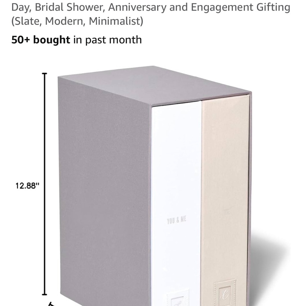Elegant Home Storage Box Set - Gray and Cream